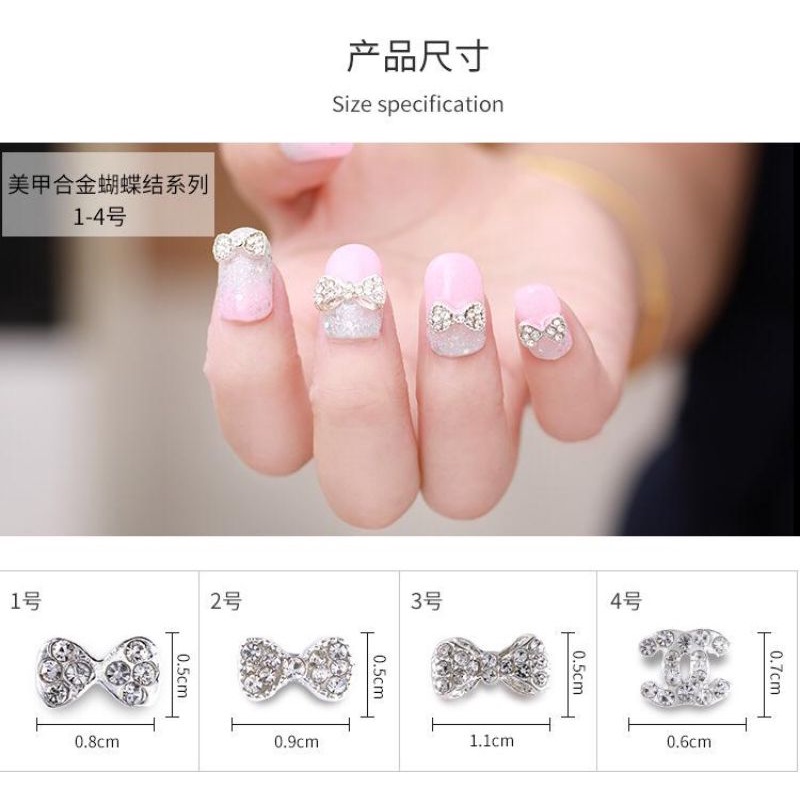 Asesoris Kuku /Hiasan Kuku 10pcs