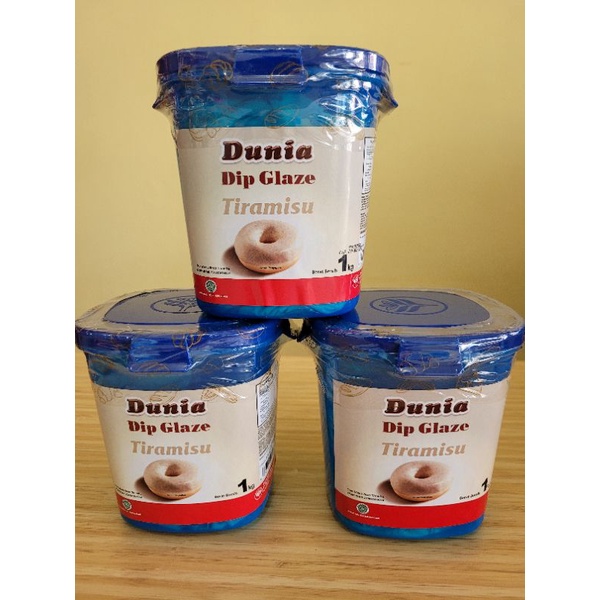 

[READY STOCK] DUNIA DIP GLAZE TIRAMISU 1 KG