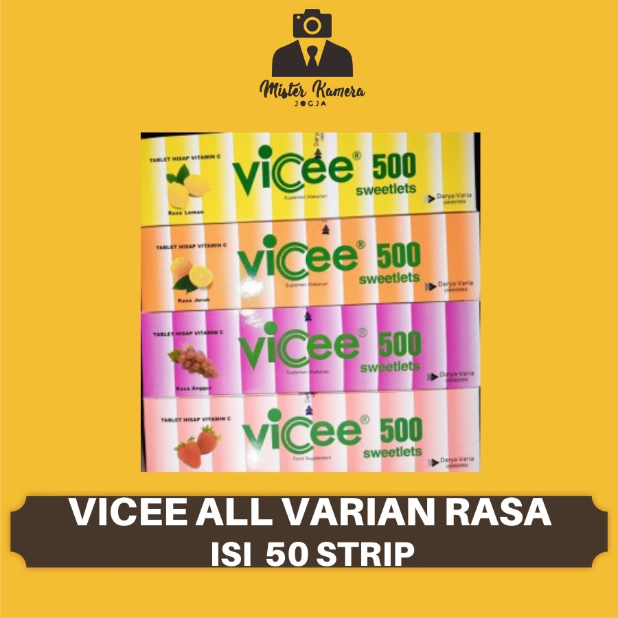 ViCee 500mg 1 box 100 tabs Vitamin 50strip