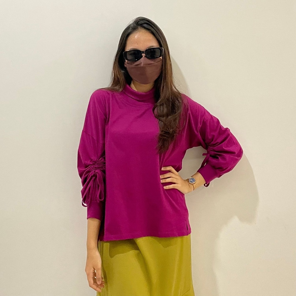 [PROMO] Agni - Danial Tee Magenta - T-Shirt (Kaos) Wanita Magenta TERLARIS