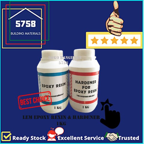 

Lem Epoxy Bening Resin dan Hardener Set Super Kuat