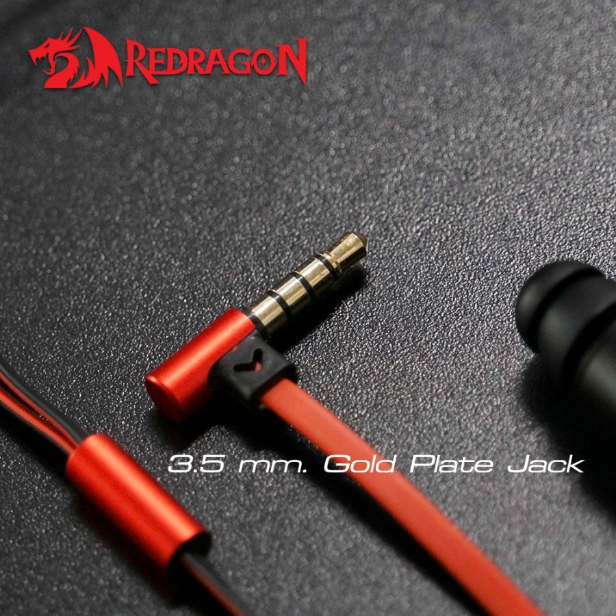 Redragon Gaming Earphone Flat Cable THUNDER PRO - E200