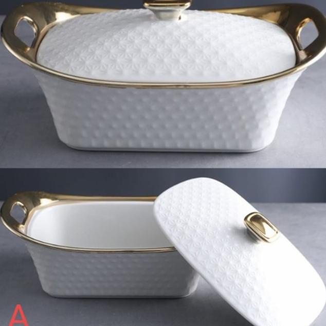 Ceramic Soup Pot Set/ Mangkuk Mangkok Kuah Sup / Casserole tempat soup