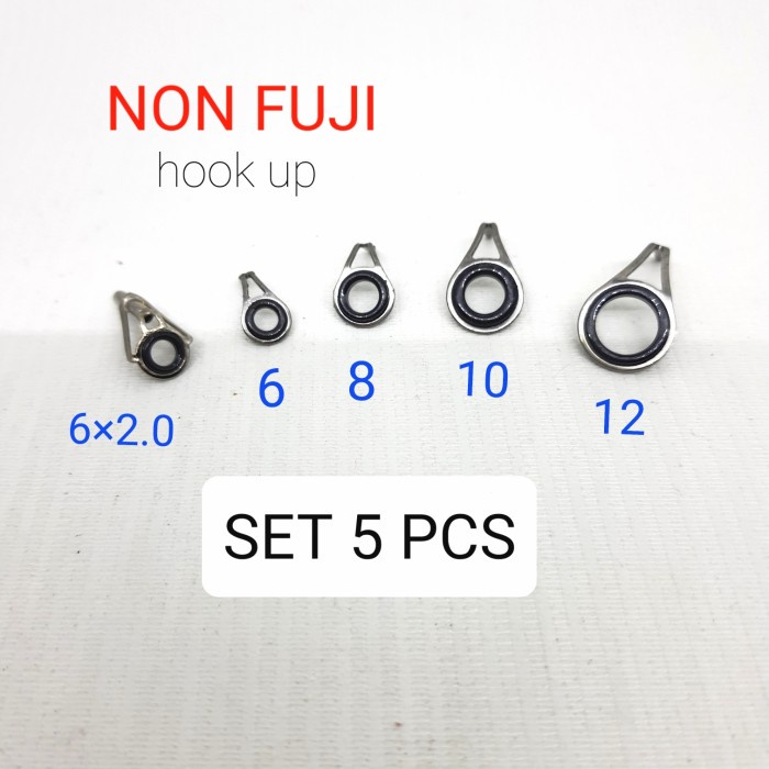 CINCIN / RING GUIDE KAKI 1 SET NON FUJI - Set 5 pcs