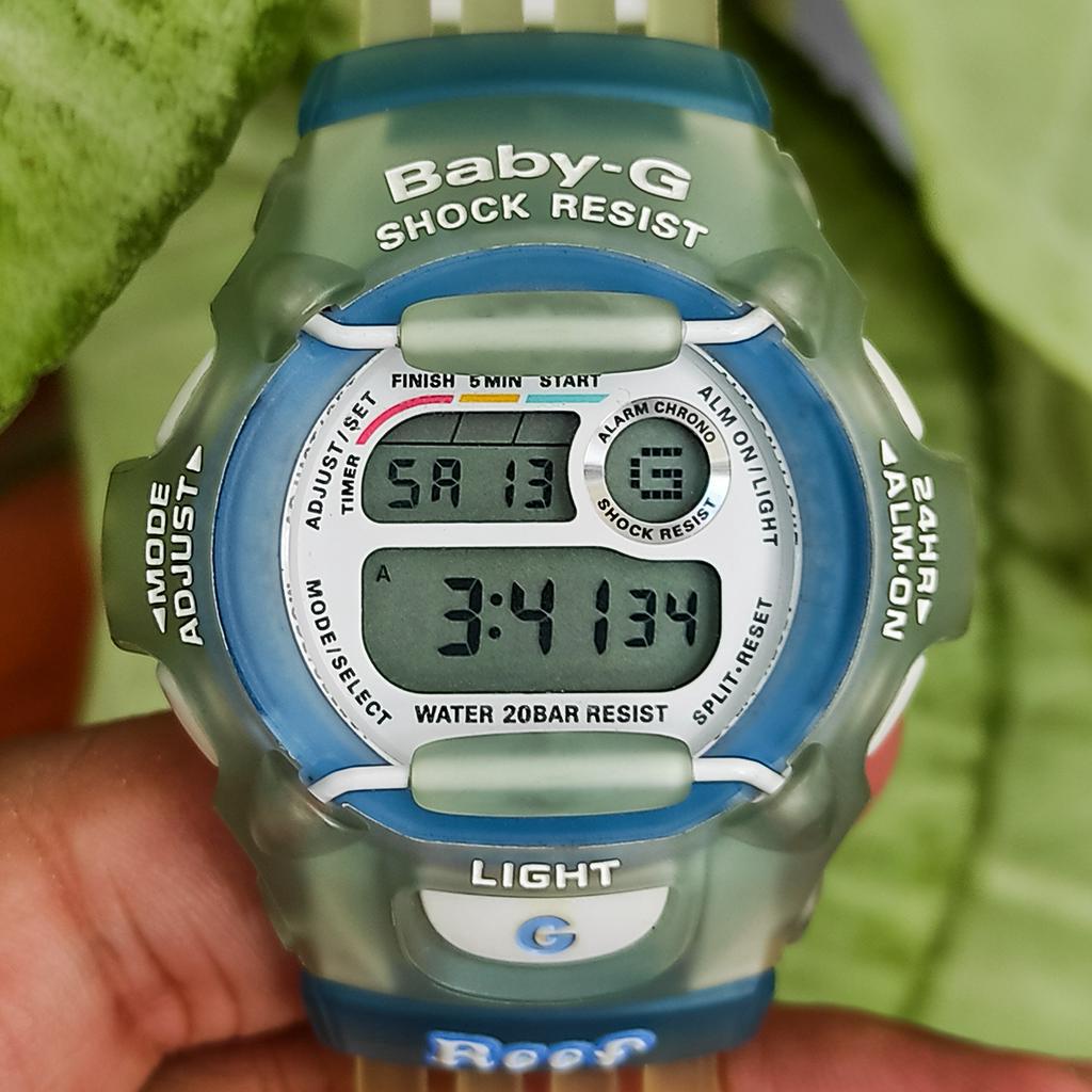 Casio BABY G Dolphin Series (BG370) REFF FULL SET - NEW OLD STOCK