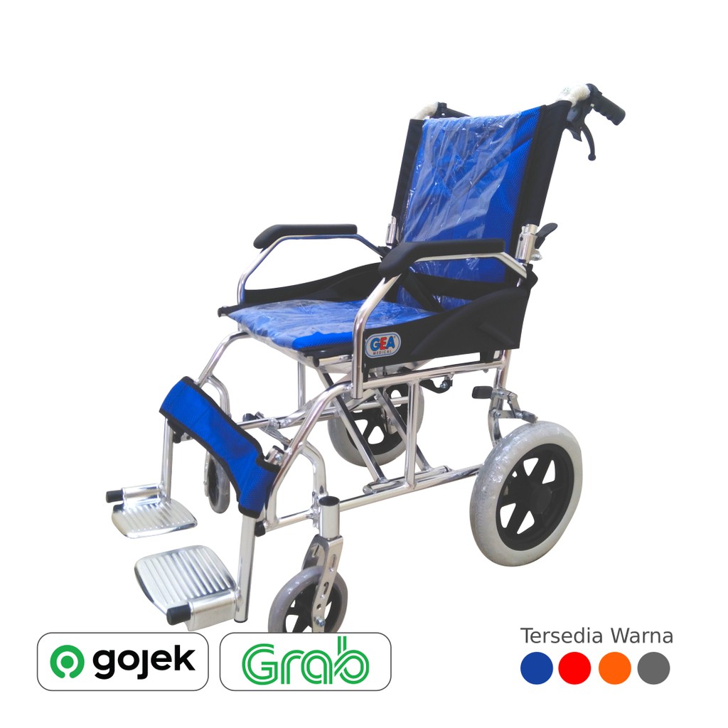 Kursi Roda Travel / Alumunium Travel Wheelchair GEA FS868L / FS 868 L / FS-868L (KHUSUS GOJEK)