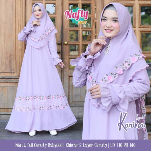 Baju Gamis 2020 Baju Gamis Brokat Gamis Untuk Orang Gemuk Shopee Indonesia