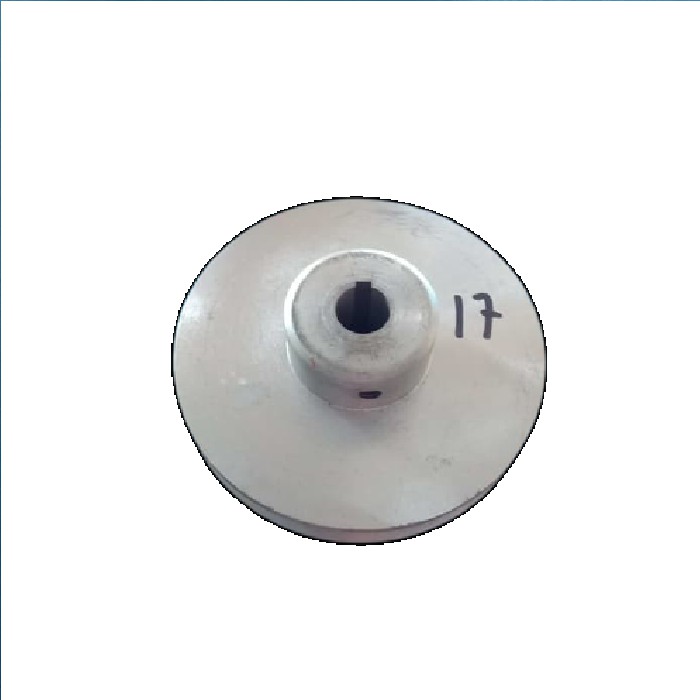 Pulley / Pully / Puli / Poly / Polly Jalur A1 Diameter 5&quot; Inch As 17 mm Aluminium