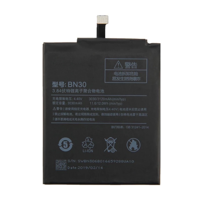 BATERAI BATTERY BATRE XIAOMI REDMI 4A BN30 - ORI