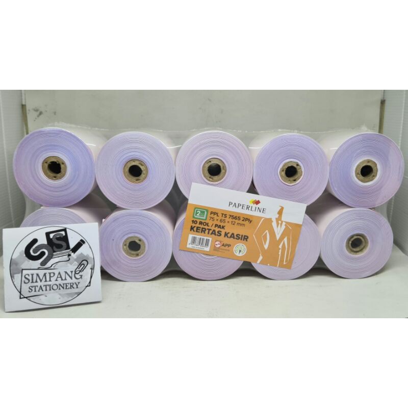 

Paperline Tellstruk 75*65*18mm 2ply/slop