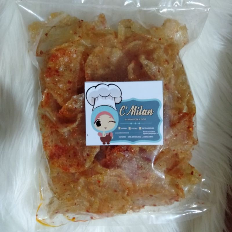 

kripik kaca pedas size 400gram
