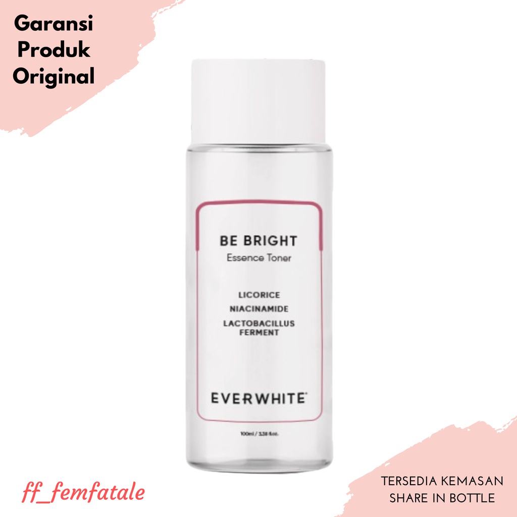 [COD] Everwhite Essence Toner dengan SPF 30++ Melindungi Kulit dari Sinar UV Matahari Serta Membuat Kulit Wajah Kenyal &amp; Kencang BPOM