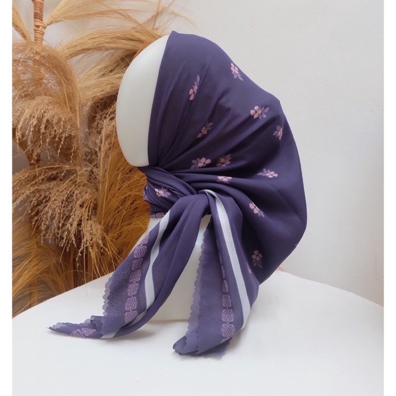 Jilbab voal Segiempat/voal printing/voal motif/segiempat motif/hijab voal motif/hijab motif/hijab segiempat motif/voal printing-G47