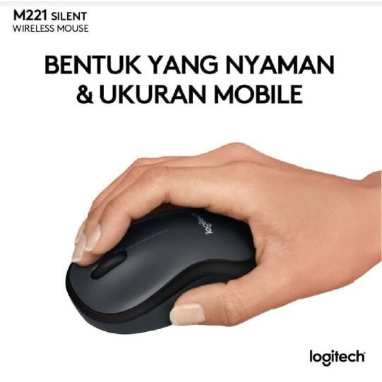 Logitech Mouse M221 Silent Wireless