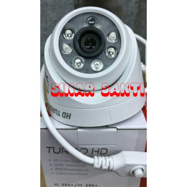 CAMERA CCTV TURBO HD 2MP 1080P ( HYBRID 4 IN 1 SUPPORY SEMUA DVR )