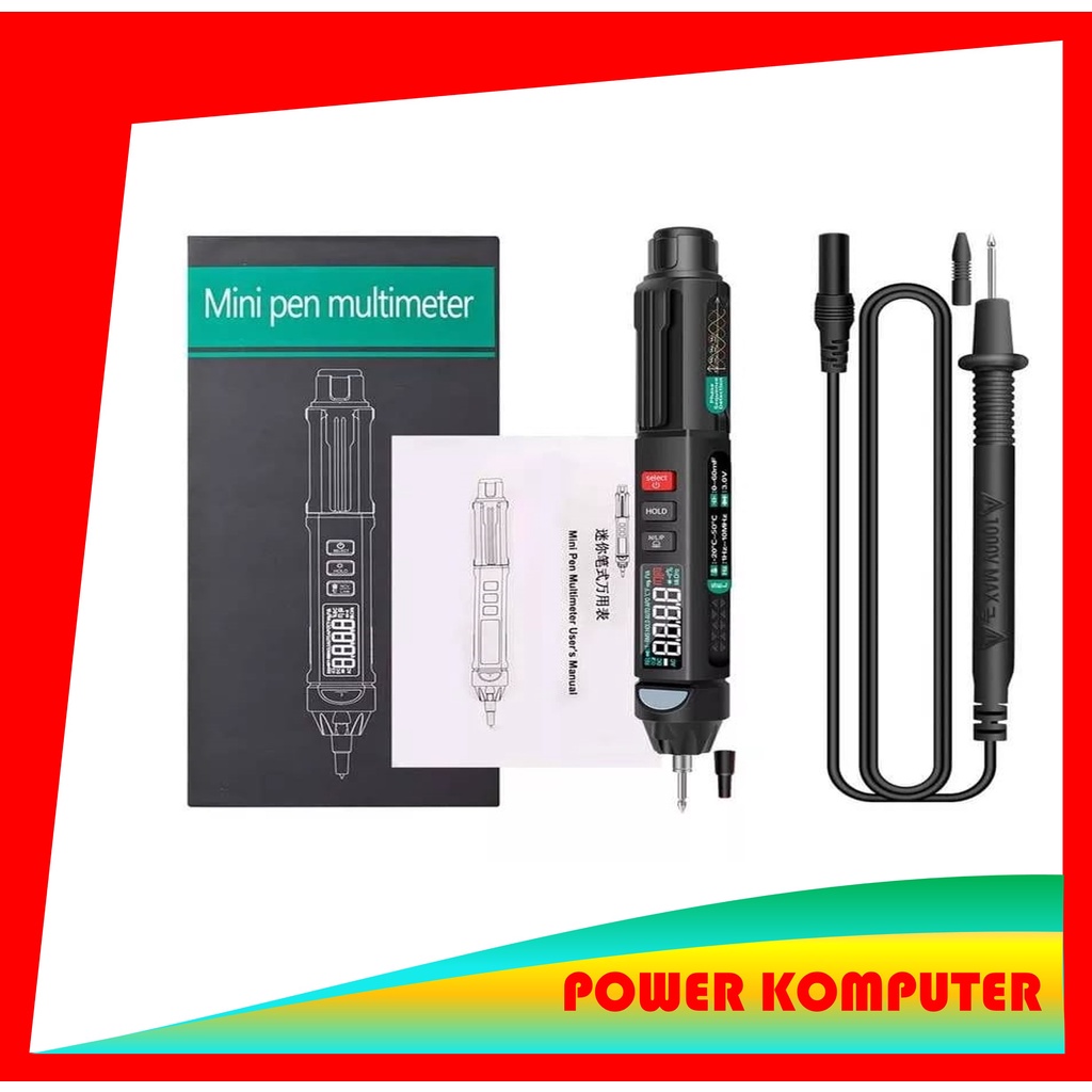 ANENG A3007 ANENG A3008 Digital Multimeter Pen 6000 Counts Tester Meter AC/DC Voltage Resistance Dio