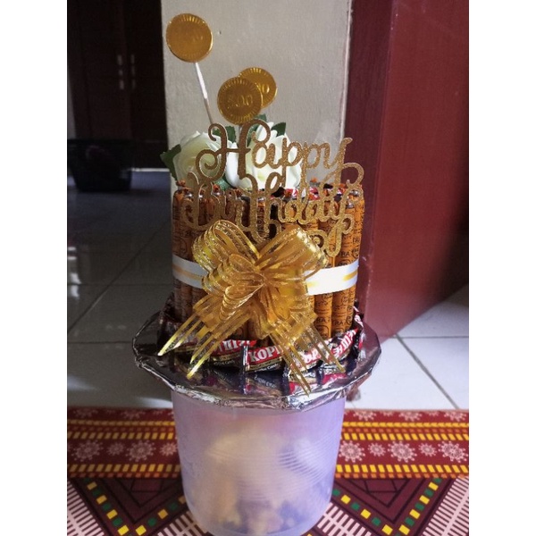 Snack tower / cake snack ulang tahun