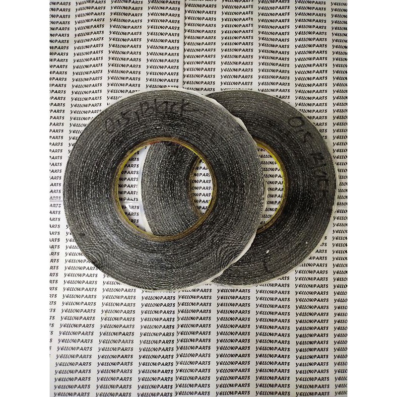 TOOLS DOUBLE TAPE 3M BLACK HITAM SUPER LENGKET 0.5CM