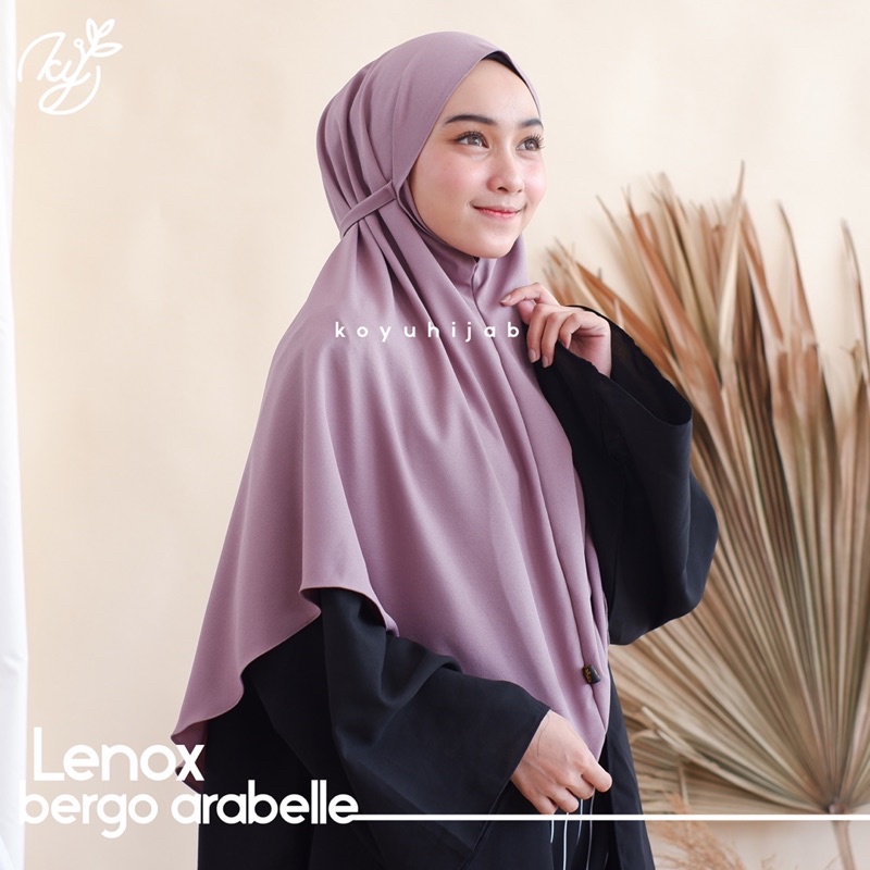 Koyu Hijab Bergo Instan Arabelle Premium Super Best Seller