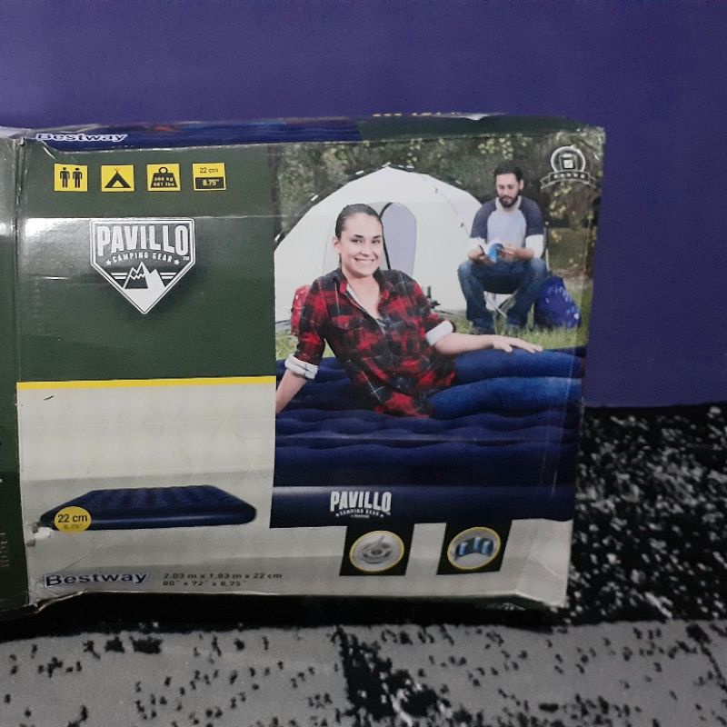 Kasur Angin Preloved Bestway Pavillo (FREE Bantal + Pompa Elektrik)
