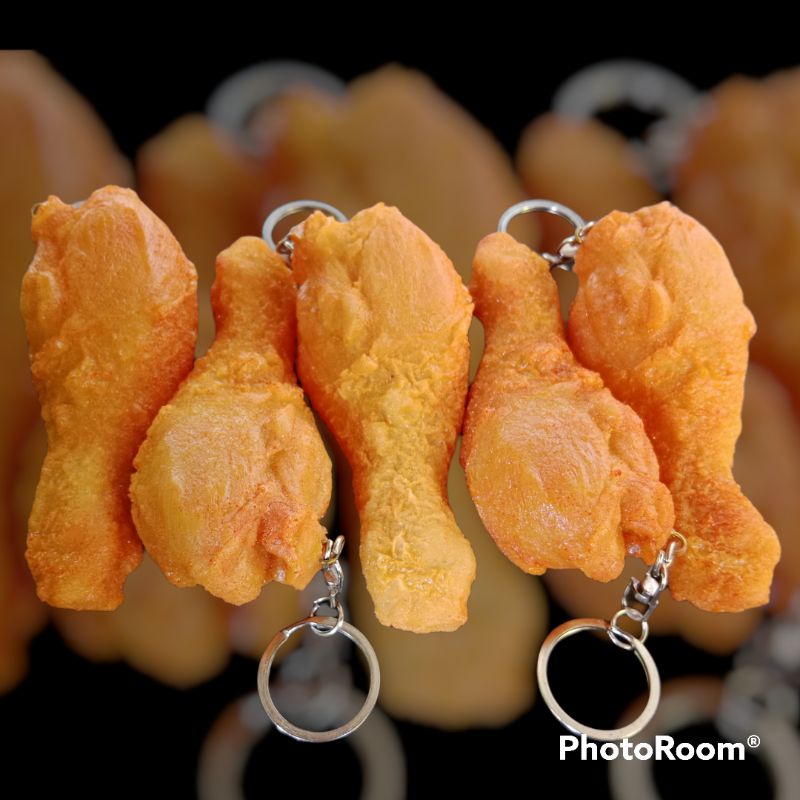 GANTUNGAN KUNCI PAHA AYAM GORENG