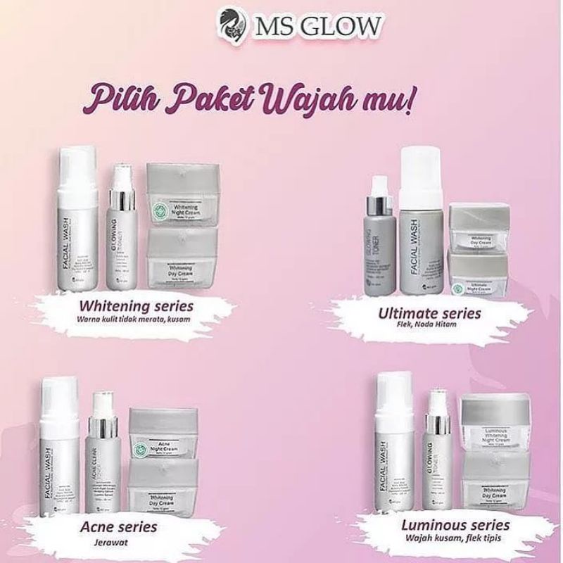 Ms Glow Reseller Resmi Original 100% ( 12 Paket )