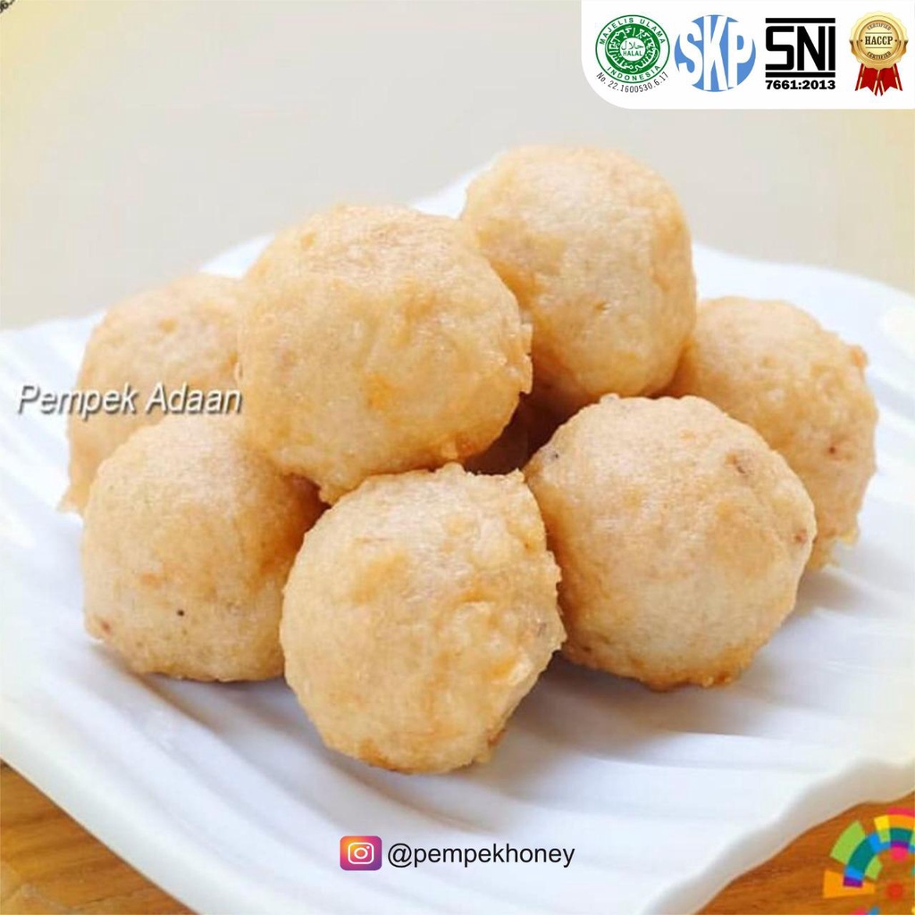 

Pempek Honey | Asli Palembang | Pempek Adaan 10 Pcs