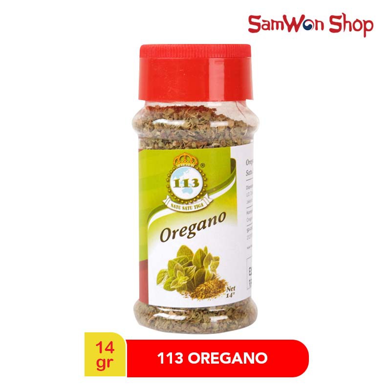 

113 OREGANO LEAVES / DAUN OREGANO KERING 14GR - BUMBU REMPAH INSTANT