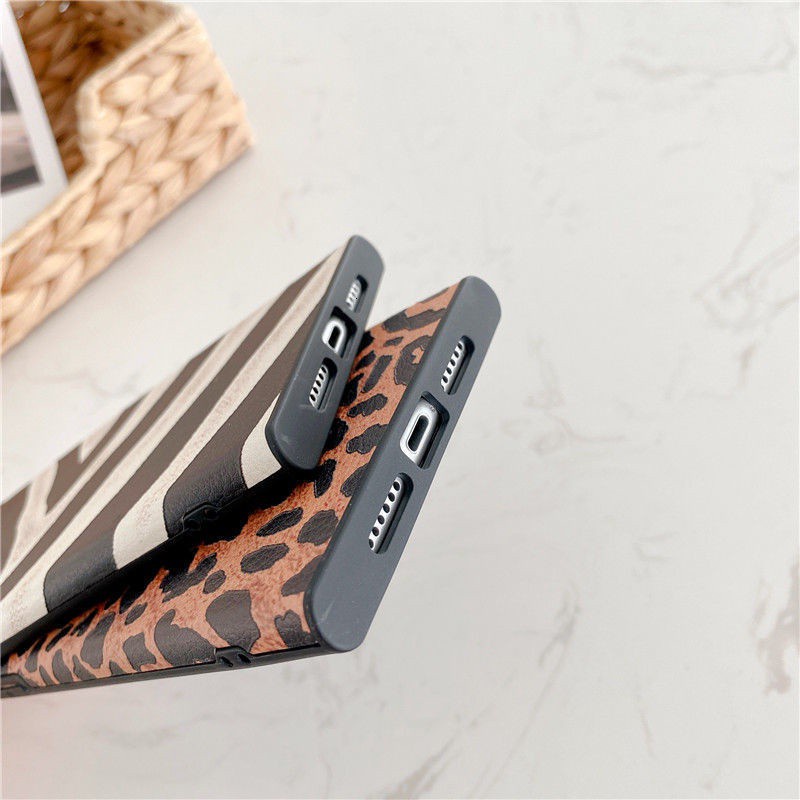 Silicone Phone Case Tpu Silicone Anti-scratch Print Leopard/zebra Pattern Iphone 11 12promax 7 8plus Se X Xs Xr Xsmax 11pro Max 12 12promax Mini Bnw1