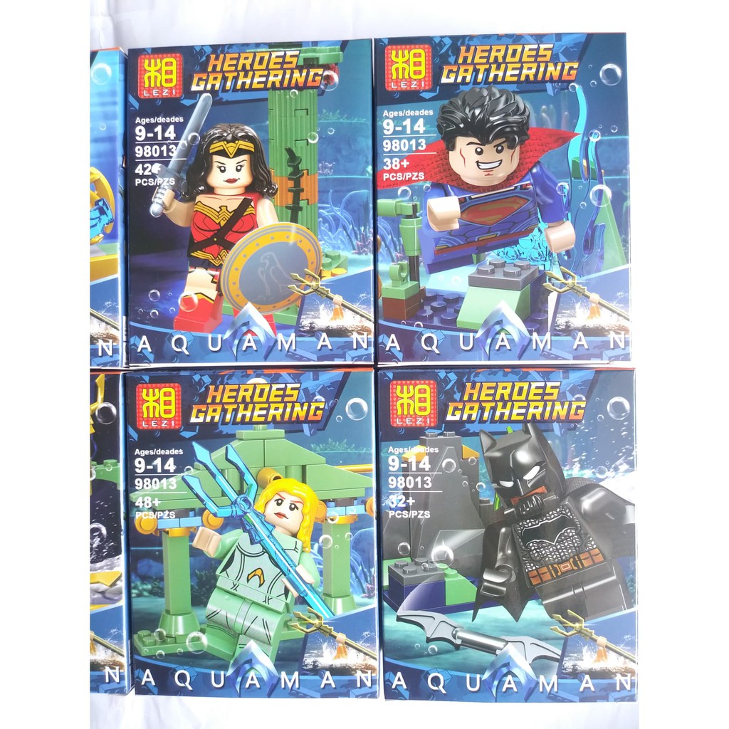 Lego Lezi 98013 Heroes Gathering Aquaman