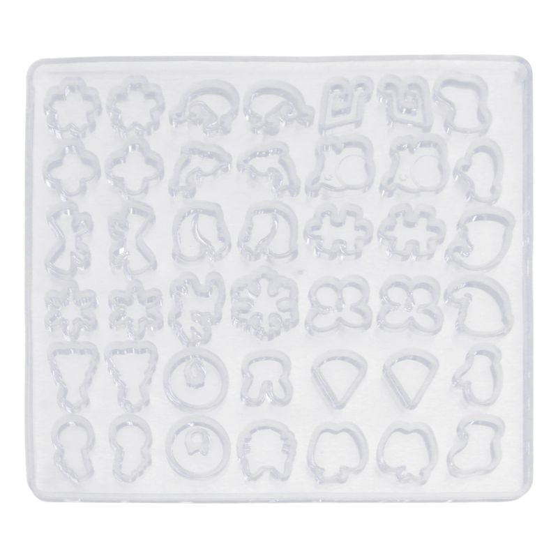SIY  DIY Silicone Ear Stud Earring Mold Jewelry Pendant Epoxy Resin Casting Mould Making Tool Craft Decorative