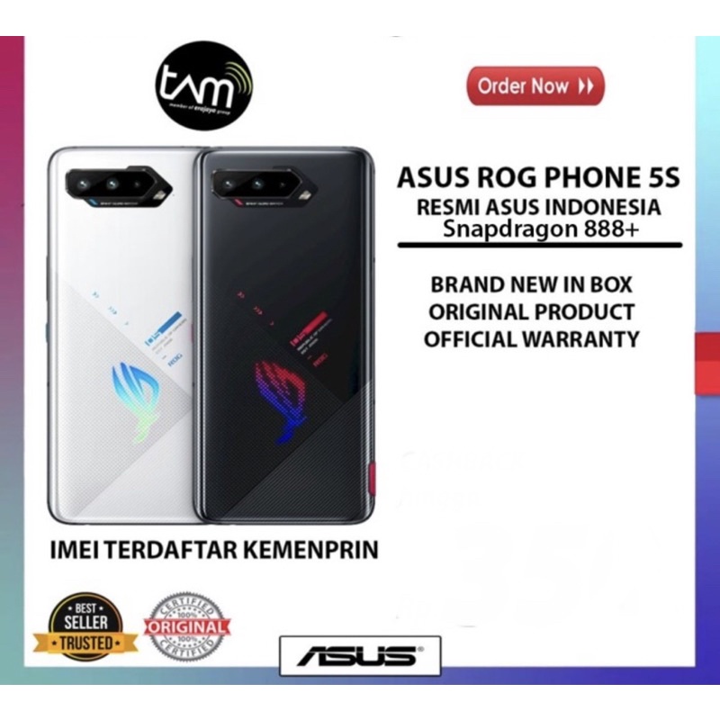 ASUS ROG Phone 5 RAM 12GB ROM 256GB