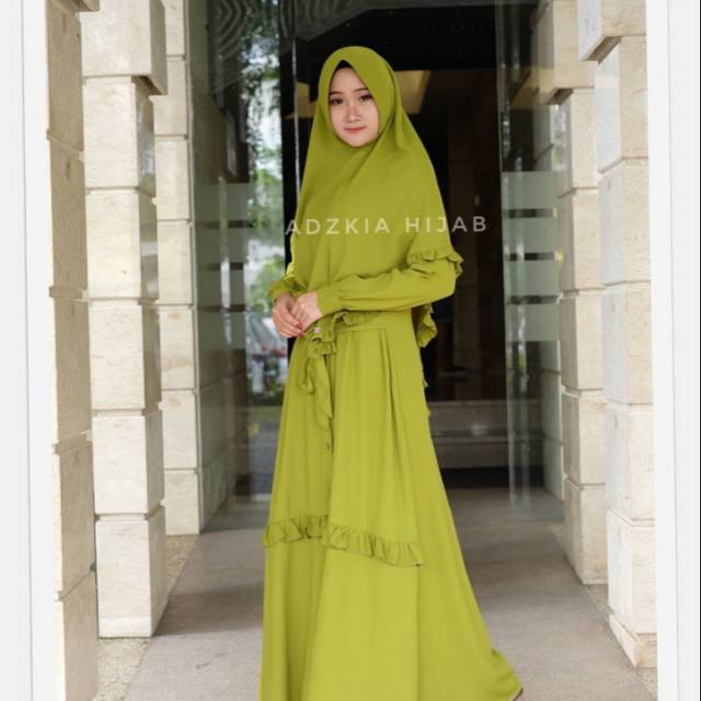 GAMIS KAYLA SET SYARI/GAMIS ORI