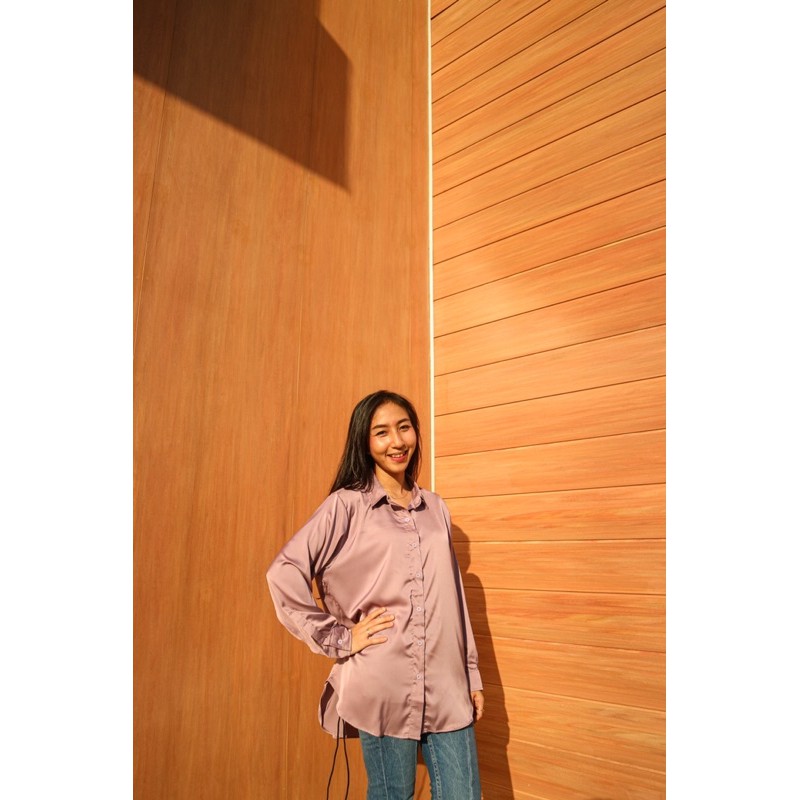 Oversized shirt - Lilac