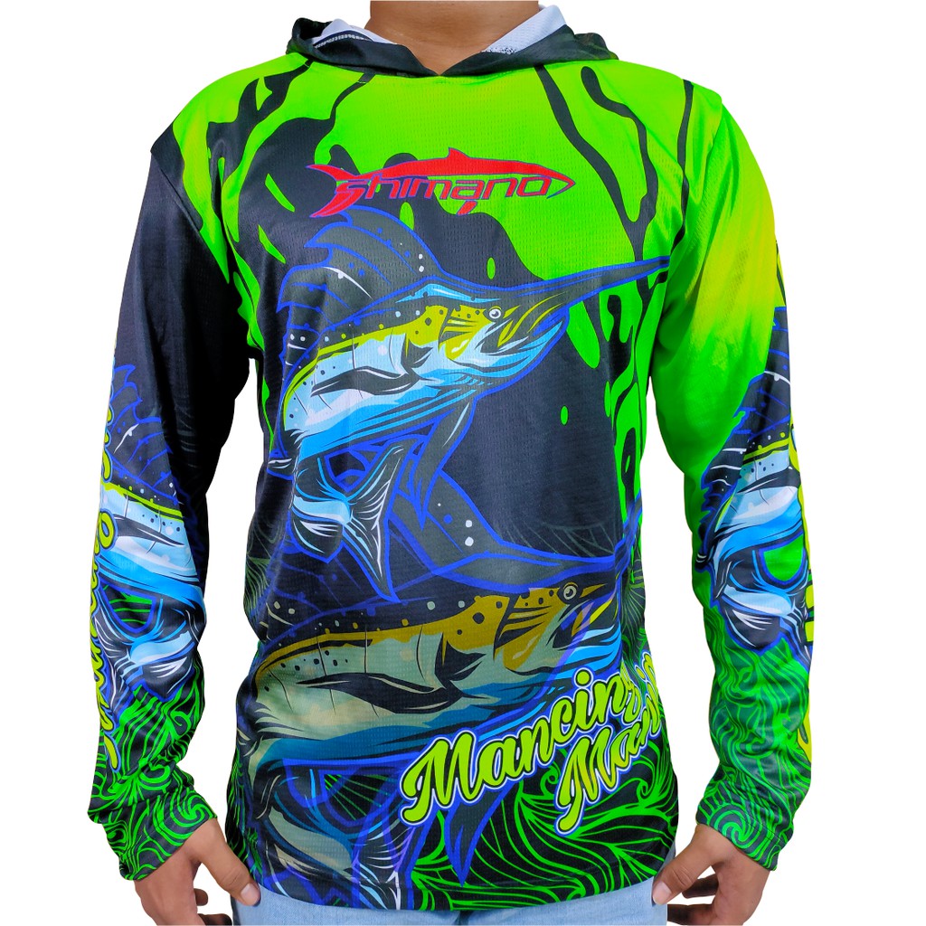 jersey mancing mania shimano mancing kaos mancing full printing