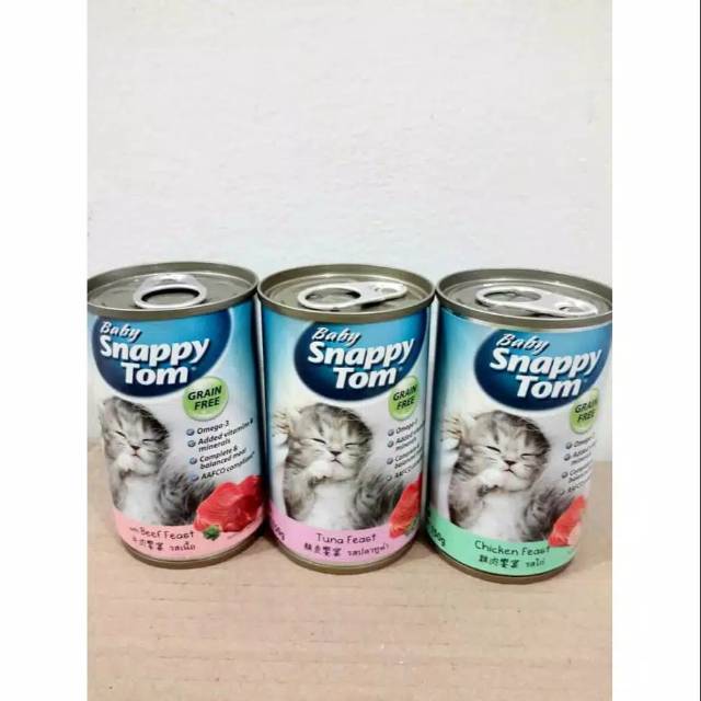 SNAPPY TOM ADULT/ BABY 400gr