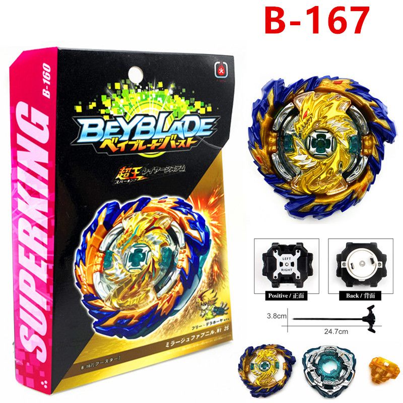 B-167 Sembur Beyblade Sparking SuperKing Booster Mirage Fafnir Nt 2S Baru Box Dengan