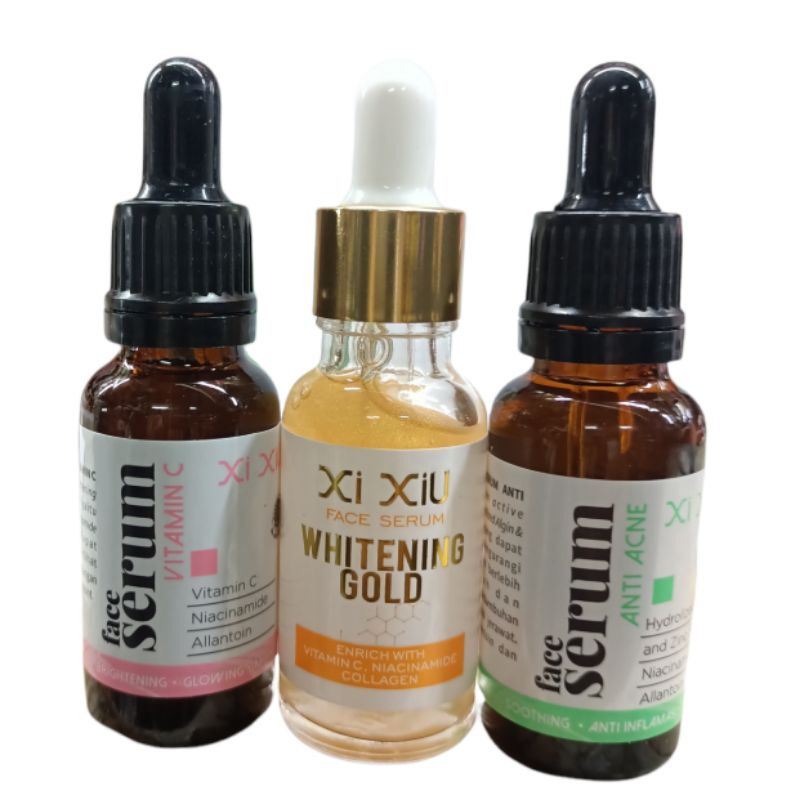 Serum Xi Xiu Face Serum Bpom // Serum Wajah 20.ml