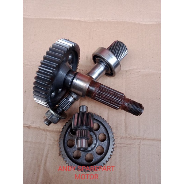 Gear Gigi Rasio Honda Beat Karbu / Scoopy karbu / Space karbu / ORIGINAL