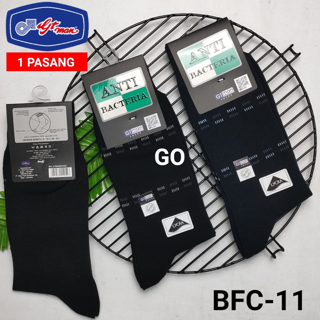 gof BFC GT MAN KAOS KAKI KERJA PRIA Kaos Kaki Kerja Kantor Kantoran Business Pria Cowok Dewasa Wanita Work Socks