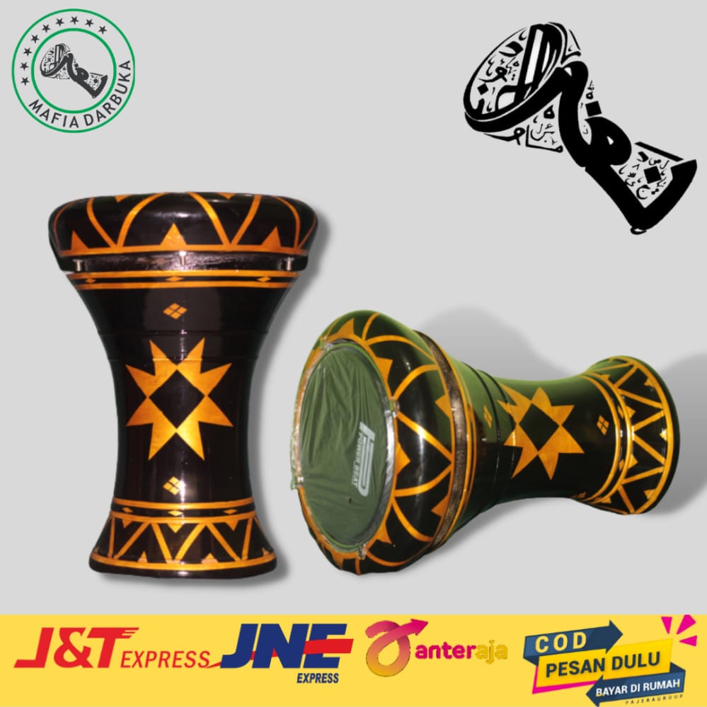 DARBUKA 8 INCH BATIK ALAT MUSIK HADROH GENDANG