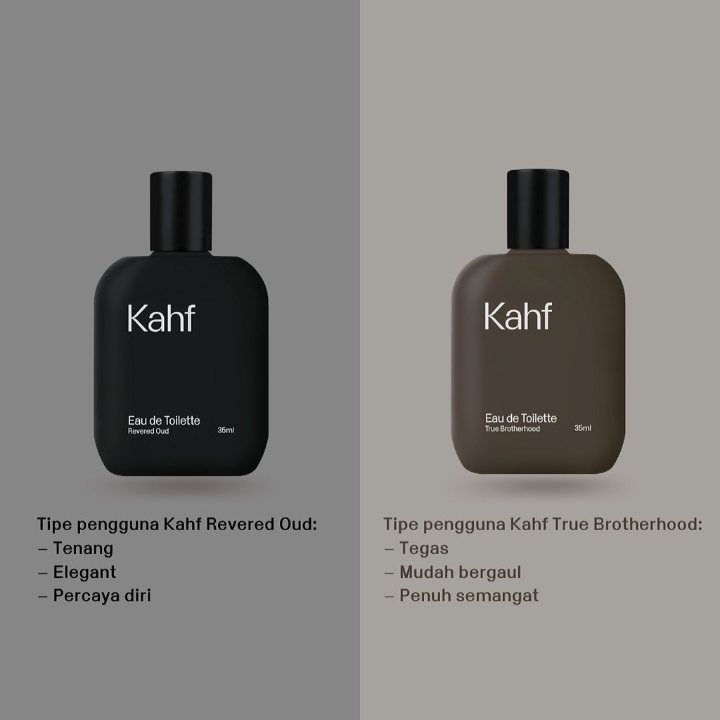 Kahf Eau de Toilette 35ml / Kahf Eau de Toilette Parfume / Kahf Eau de Toilette Varian Original