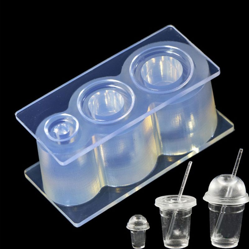 SIY  Handmade Silicone Mold Resin Crafts Decorative DIY Hollow Bottle Cup UV Crystal Epoxy Molds