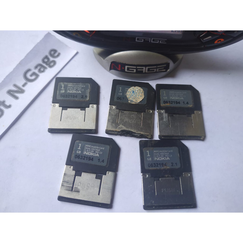 MMC 1GB Original Nokia Bisa Buat N-Gage Full Games Ngage QD dan Klasik