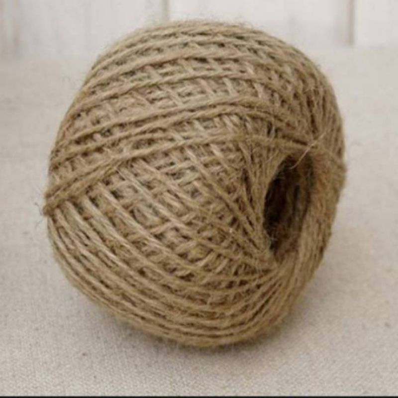

Tali Rami / Tali Goni 3ply Untuk Packing Dan Dekorasi Hampers