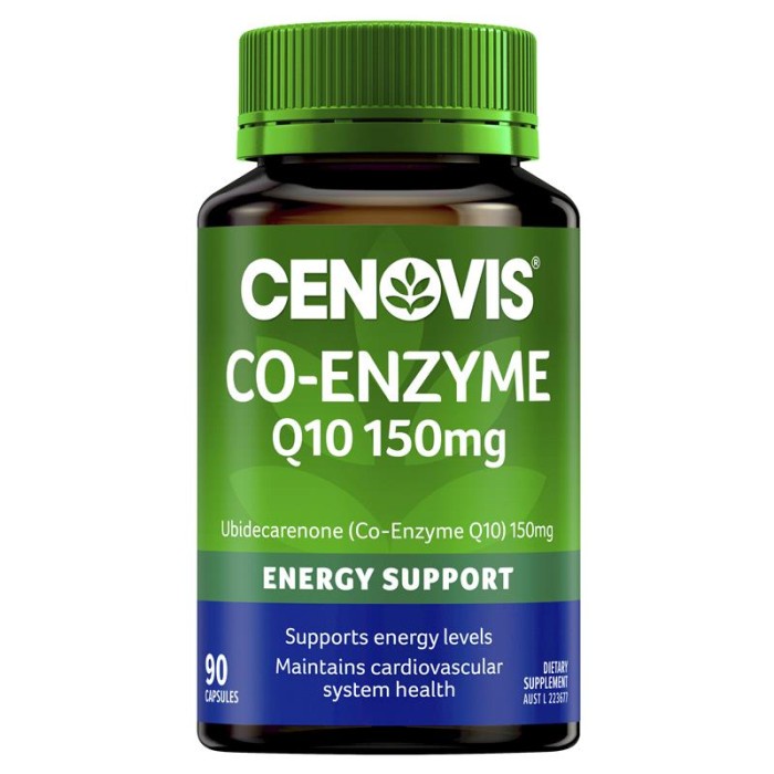 Cenovis CoEnzyme Q10 150mg 90 Capsules