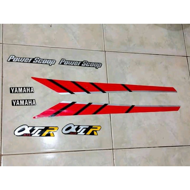 Stiker Striping YAMAHA Alfa 1990