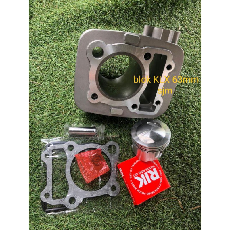 blok seher KLX 150 ukuran 63mm . blok KLX 60 mm blok Thailand KLX 150 Bore up