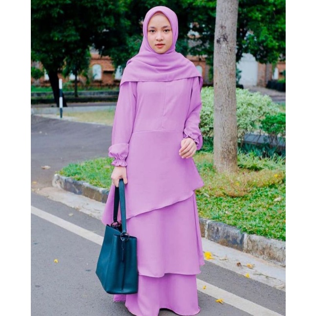 bisa cod gamis hijab nisa sabyan ym project