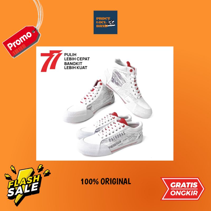 [BNIB] ORIGINALS SEPATU PATROBAS 1945 EDISI KEMERDEKAAN